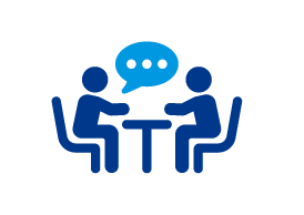 技術部門との打ち合わせ