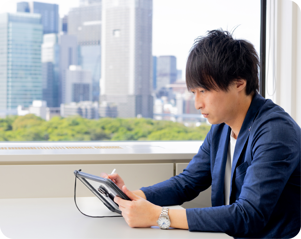 インタビュー風景1