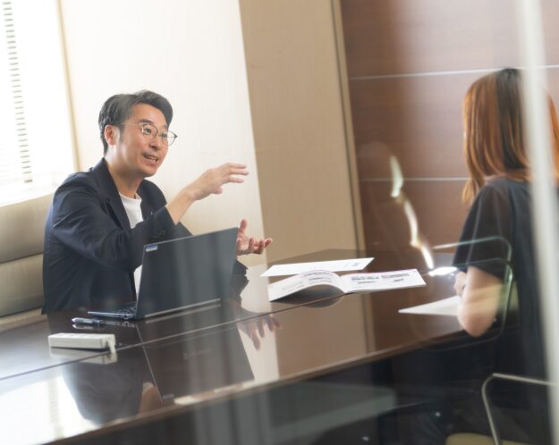 インタビュー風景1